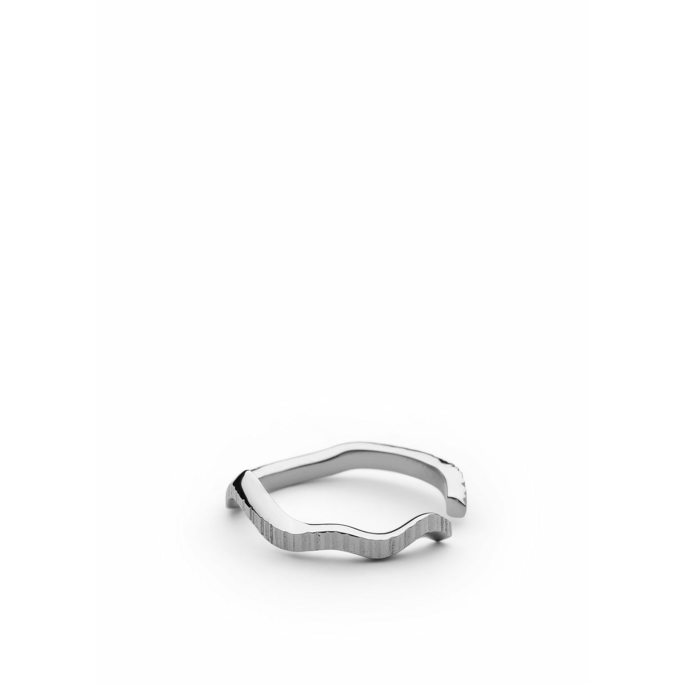 Skultuna Chêne Ring Acero pulido mediano, Ø1,73 cm