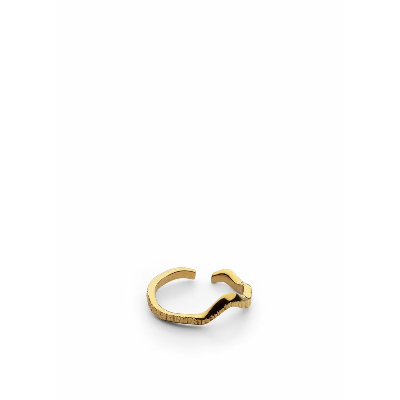 Skultuna Chêne anneau moyen plaqué or, Ø1,73 cm