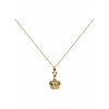 Skultuna Crown Necklace 316 L Steel Gold Plated, ø50 Cm