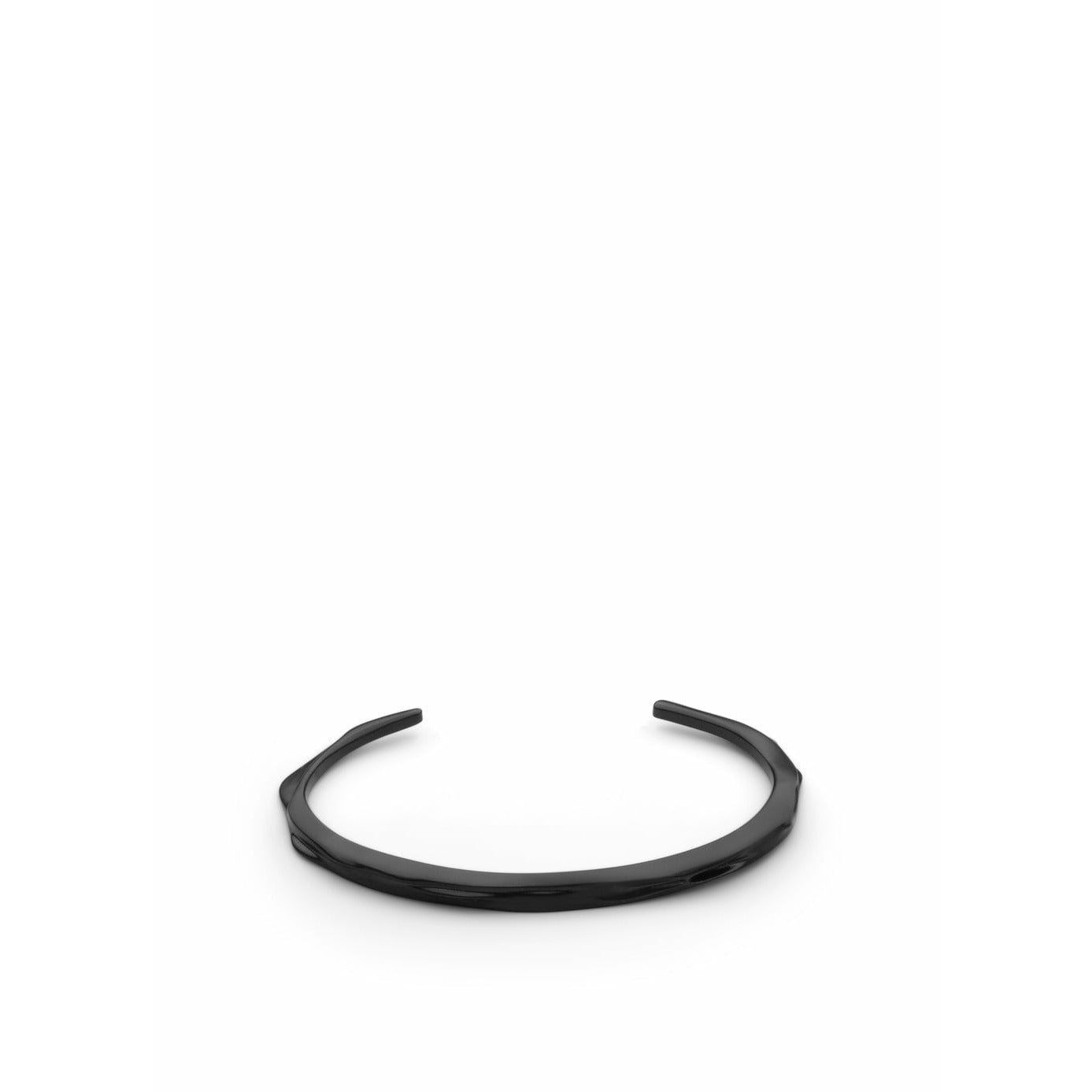 Skultuna Uigennemsigtige objekter armbånd stor titanium sort, Ø18,5 cm