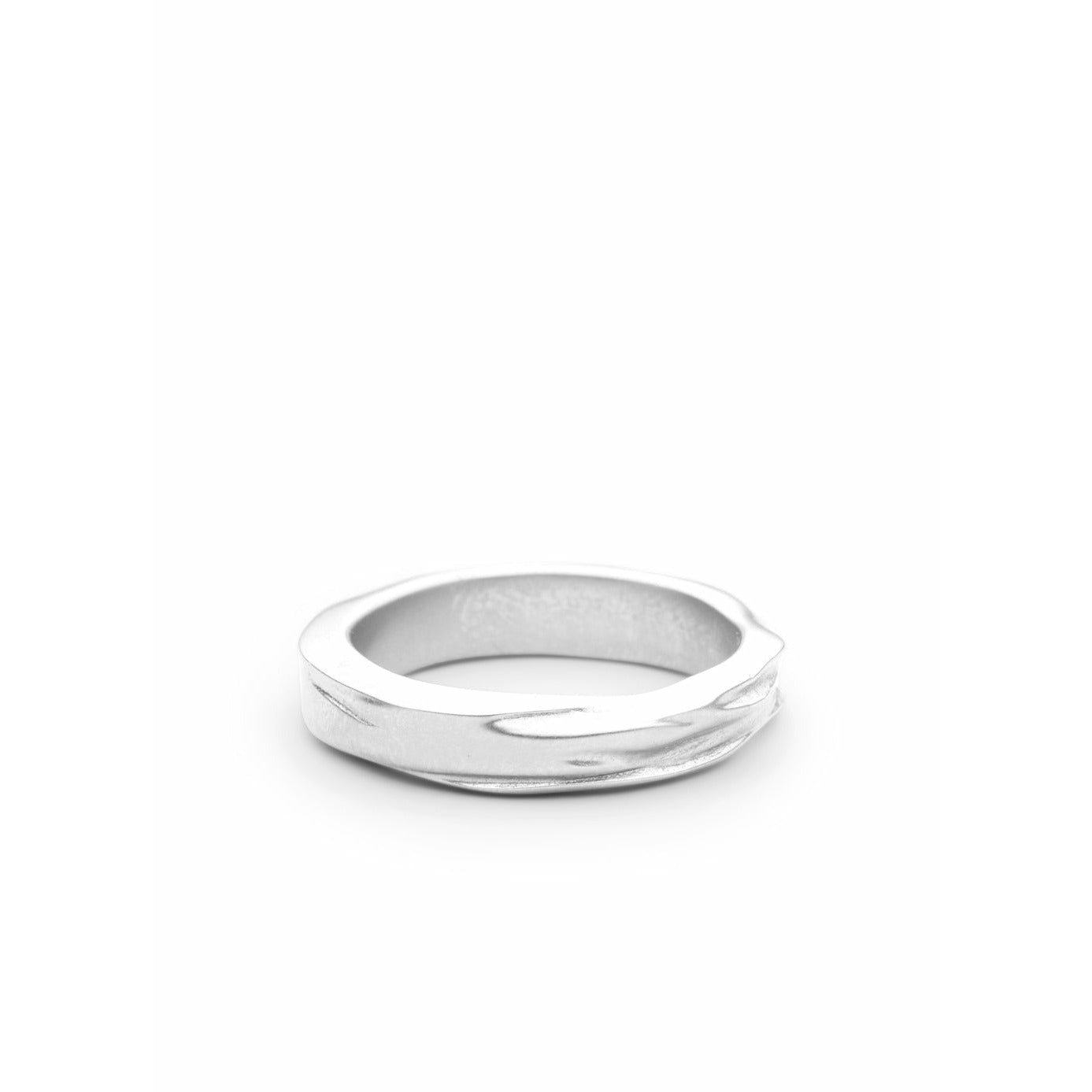 Skultuna Opaque objecten Ring Medium mat staal, Ø1,81 cm