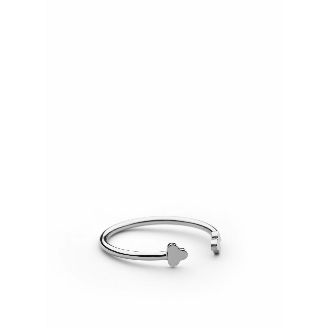 Skultuna Open Key Ring Steel pulido Pequeño, Ø1,6 cm