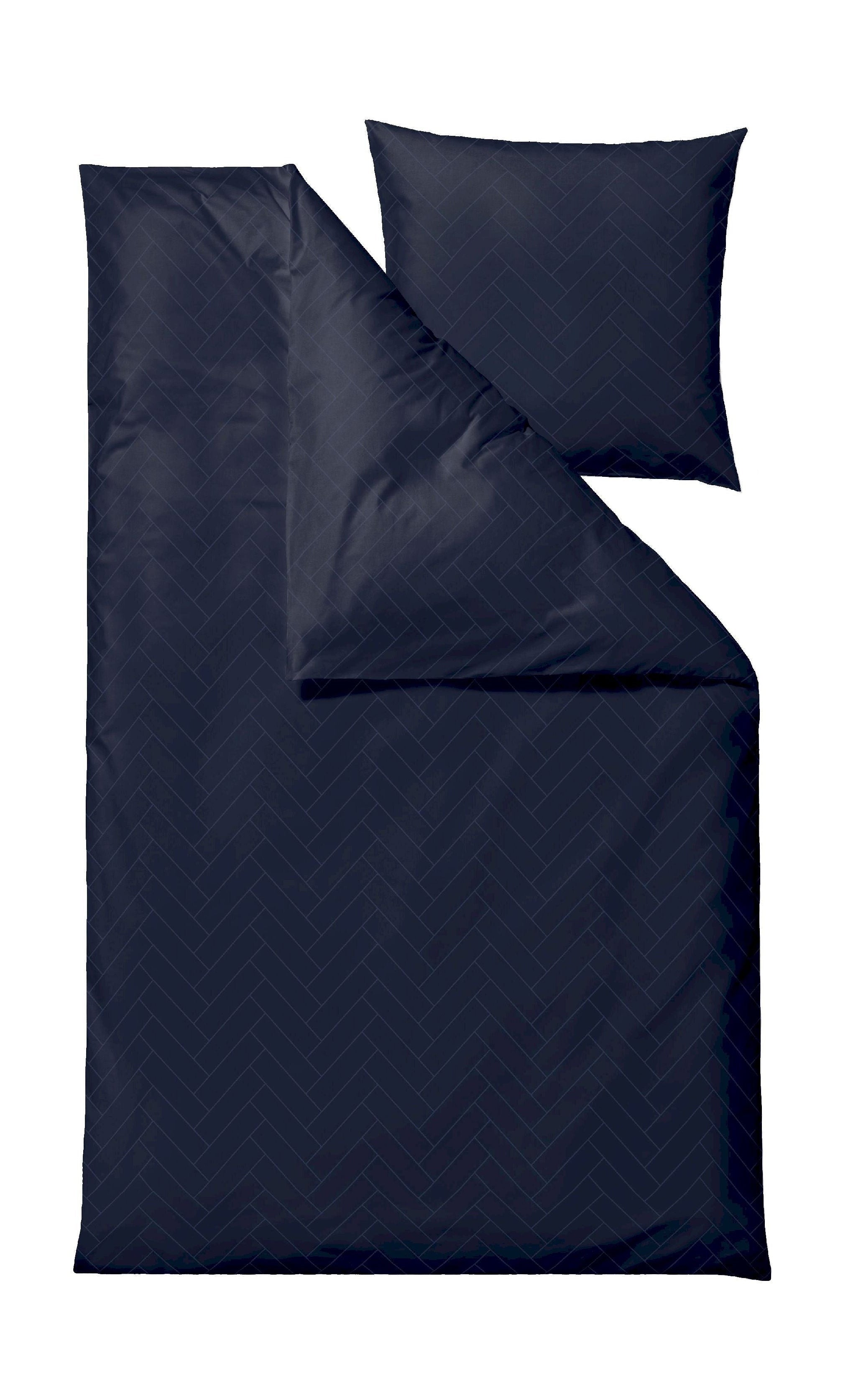 Södahl fliser seng lin 140x200 cm, blekk blå
