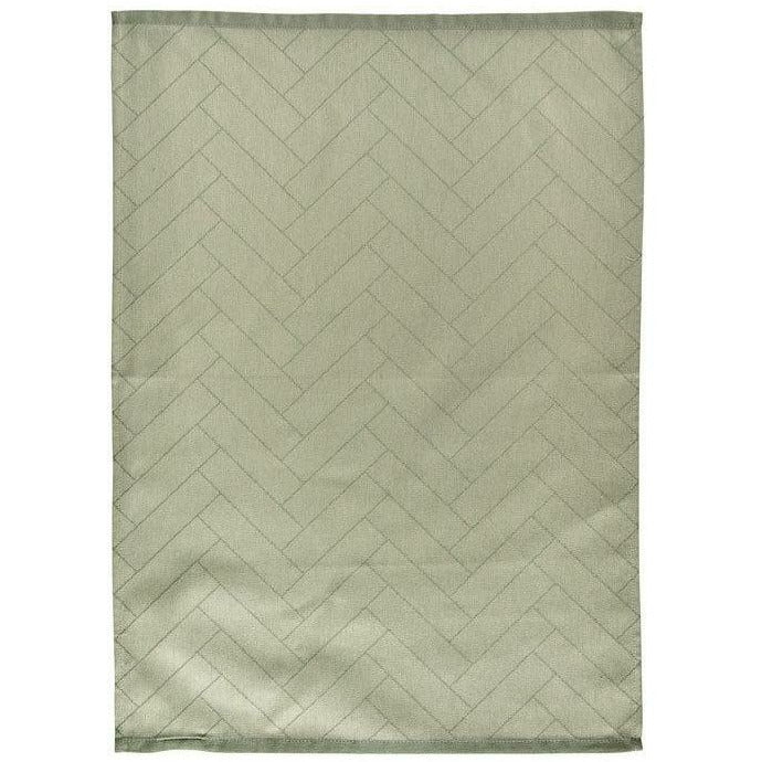 södahl瓷砖茶巾，茶绿色