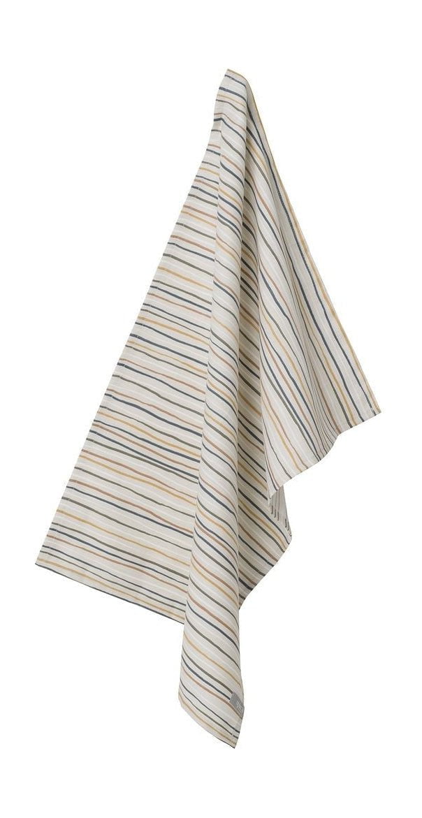 Spira Stripe Tea Håndkle 47x65 cm, flerfarget