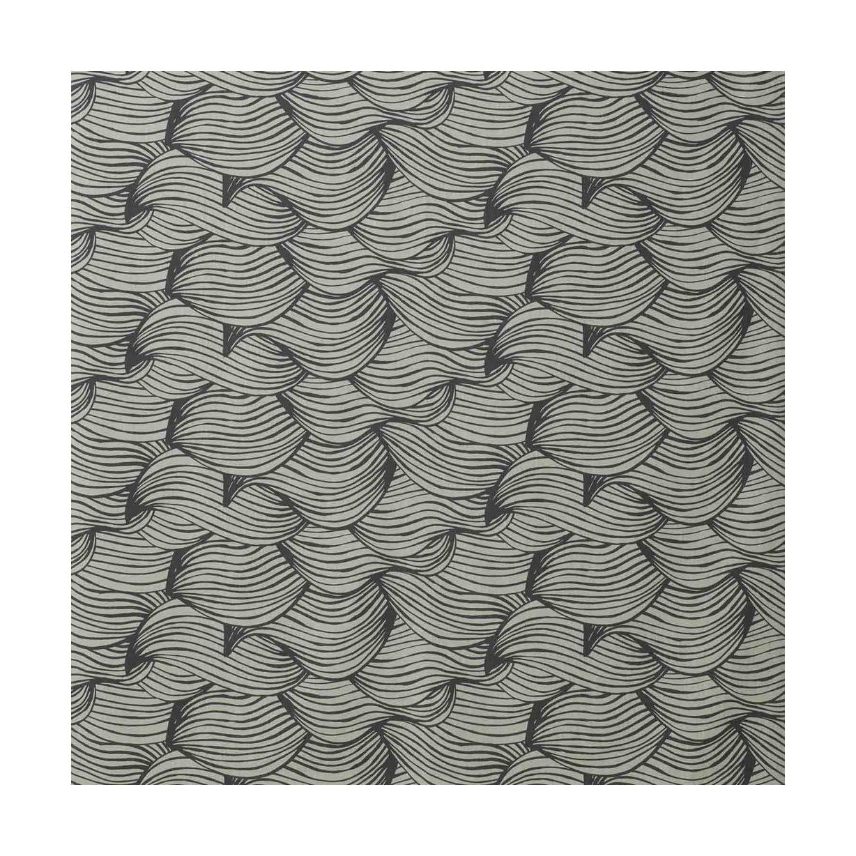 Spira Wave CTC -stof met acrylbreedte 145 cm (prijs per meter), grijs