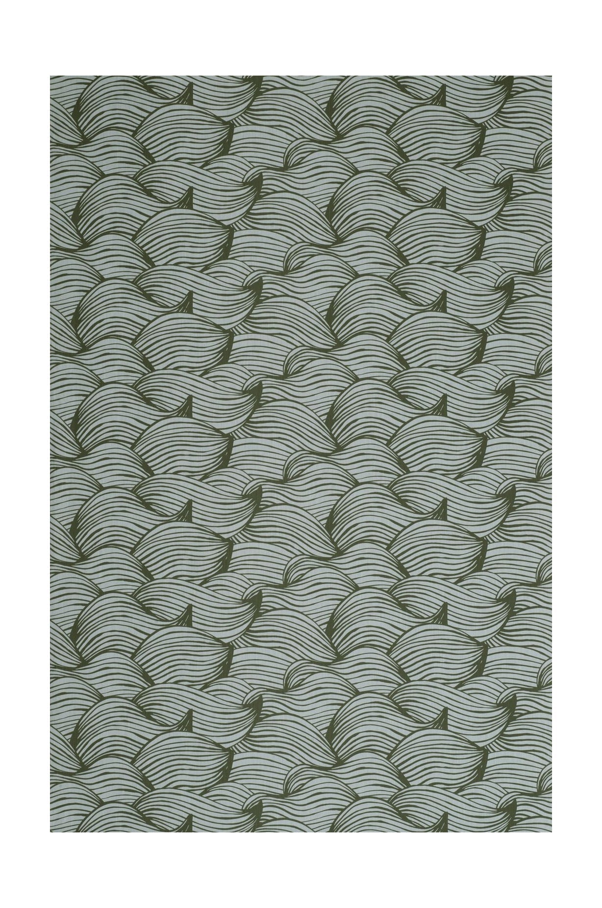 Larghezza del tessuto d'onda Spira 150 cm (prezzo per metro), verde