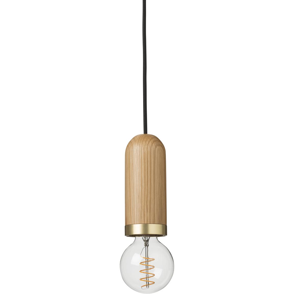 Spring Copenhagen Cylinder Pendant Lamp, Oak