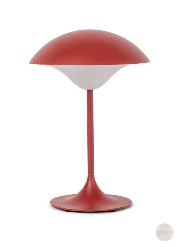 Spring Copenhagen Eclipse Table Lamp, Ruby Red