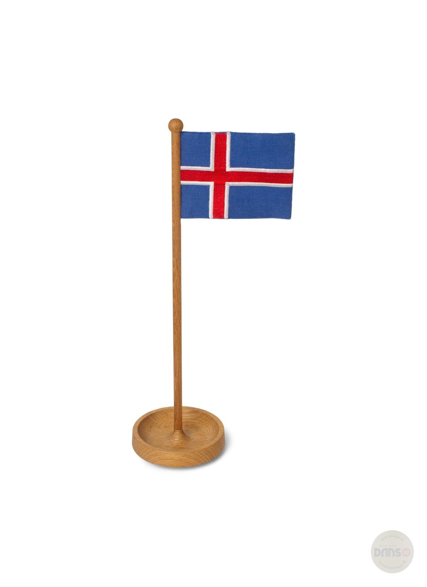 Spring Copenhagen Drapeau de table, drapeau islandais