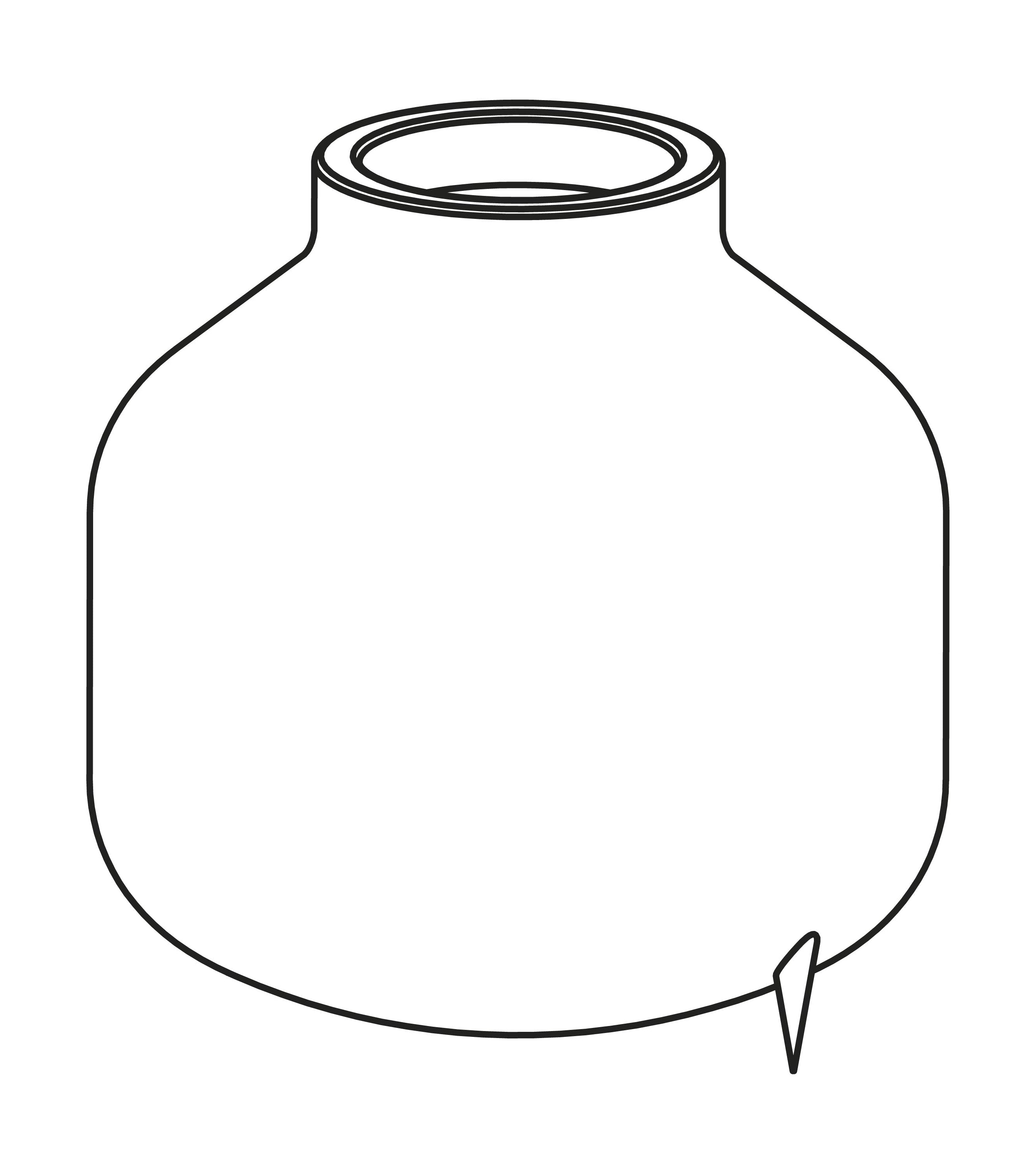 Stelton Amphora -glazen inzetstuk voor vacuümkan, 222