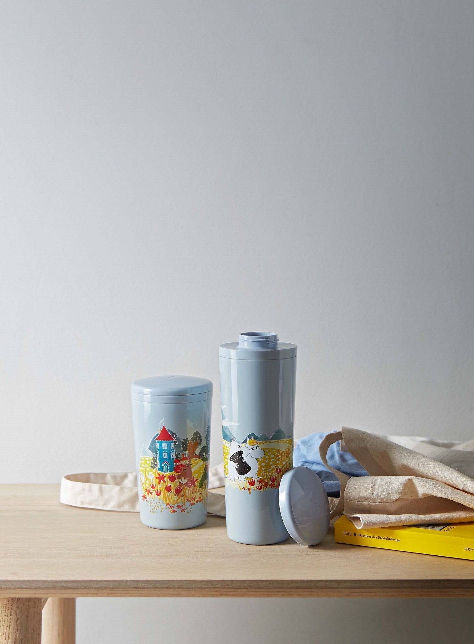 Stelton Bouteille Carrie Termo 0,5 L, Moomin Sky