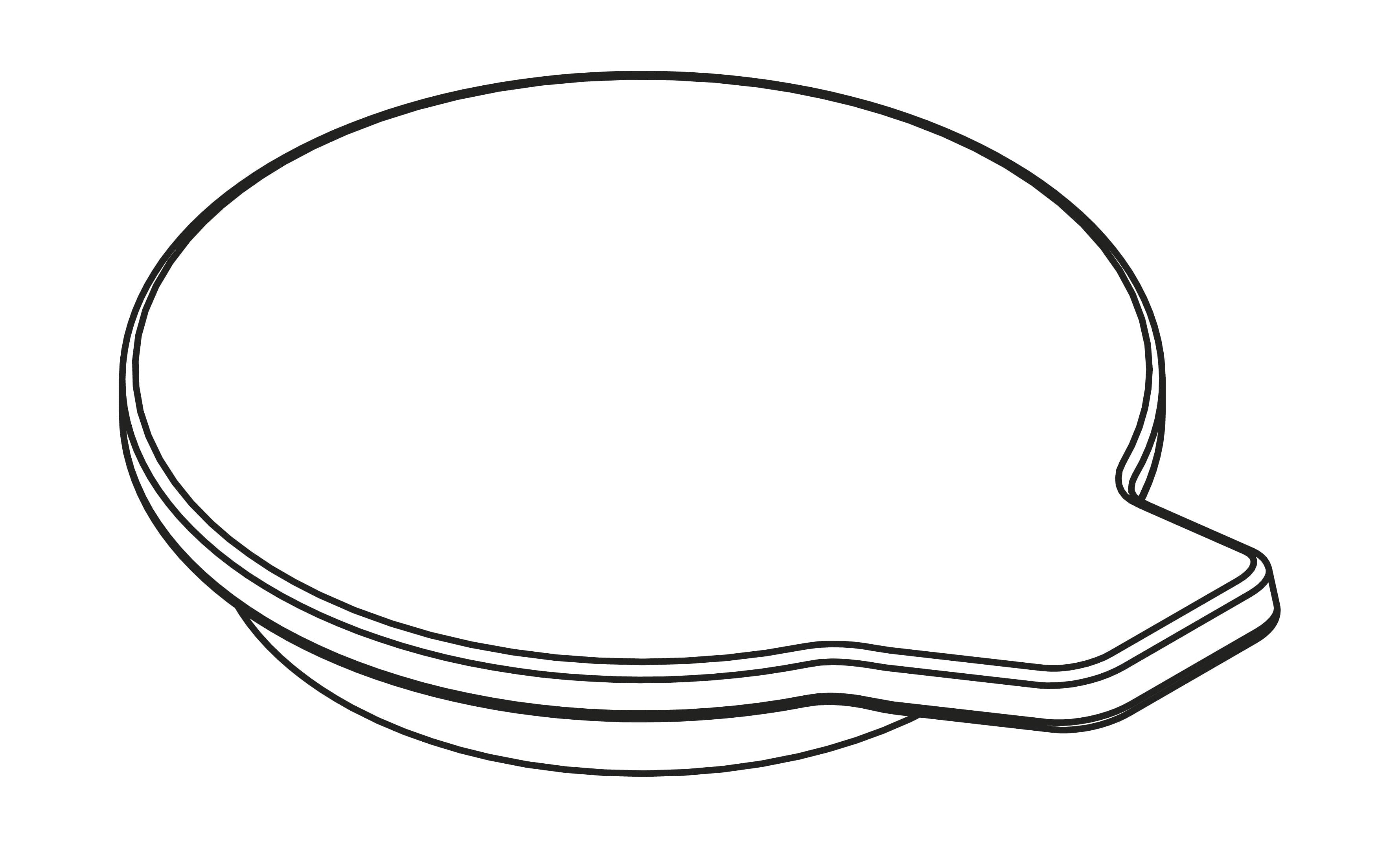 Coperchio di colletto Stelton per 426 teiera, nero