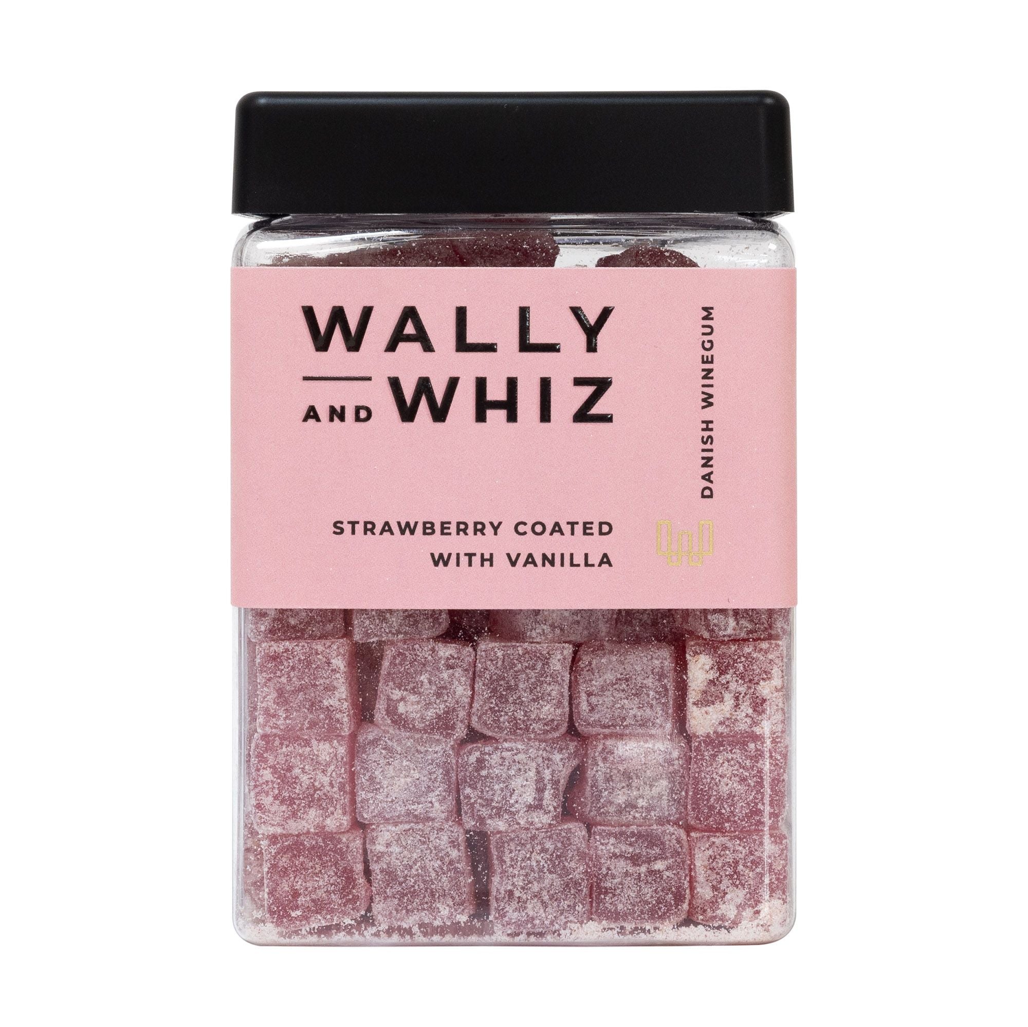 Wally y Whiz Summer Wine Gum Cube, fresa con vainilla, 240 g