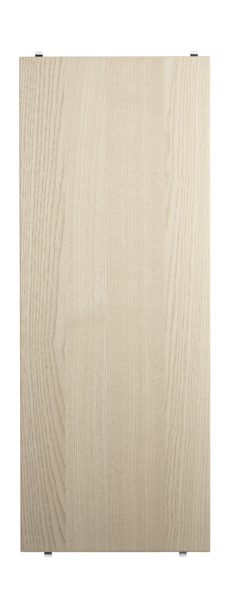 String Furniture Étagère du système de cordes en bois de bois 30x78 cm, ensemble de 3