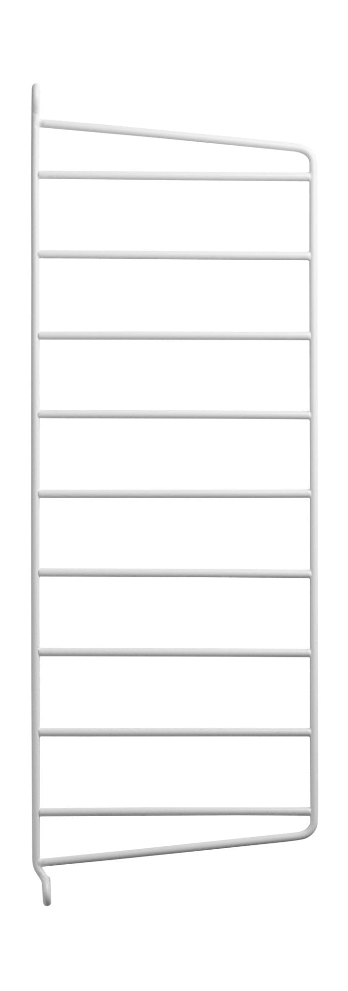 String Furniture String System Side Panel Wall Mounted 20x50 Cm White, Set Of 2