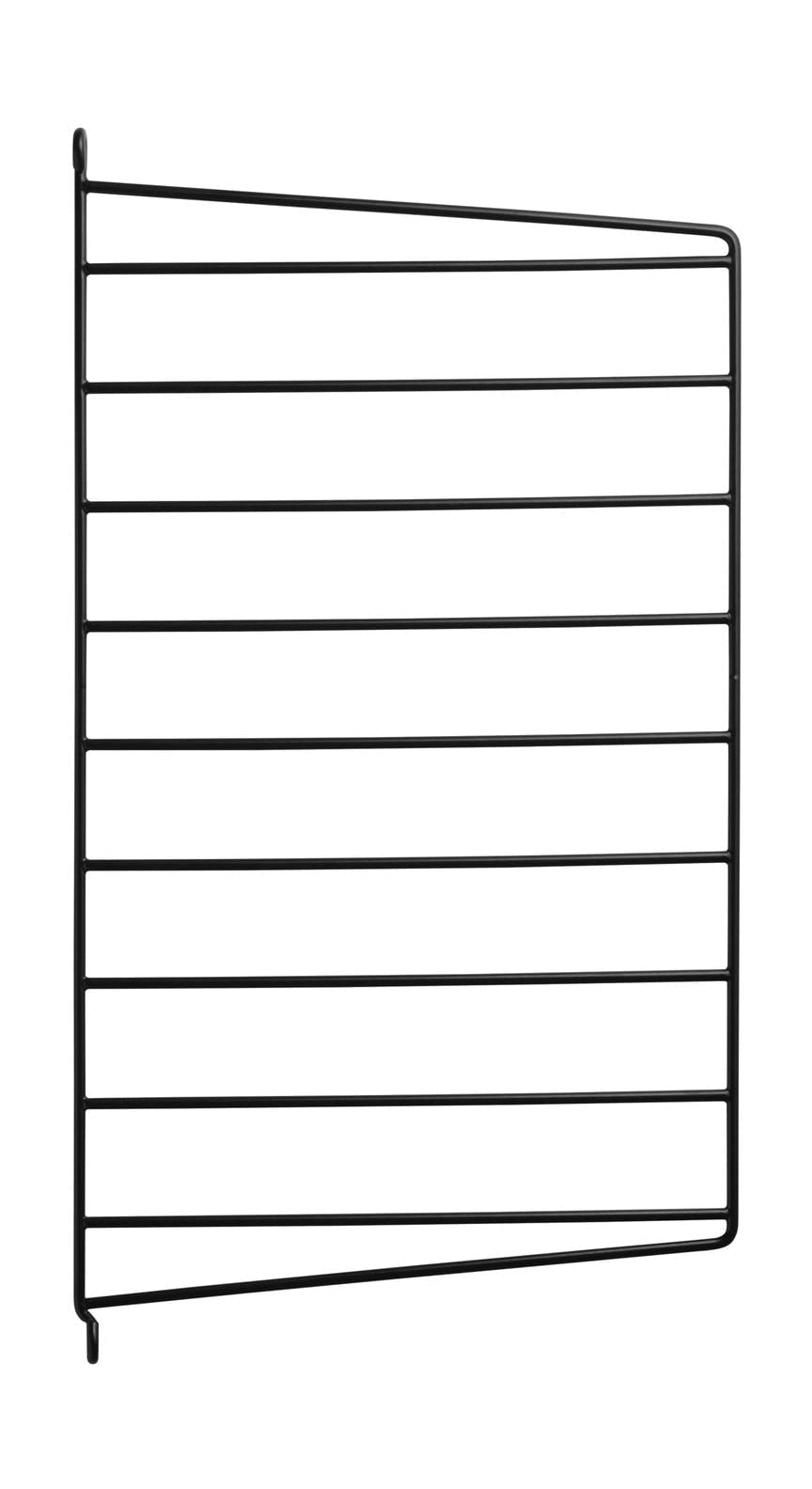 String Furniture String System Side Panel Wall Mounted 30x50 Cm, Black