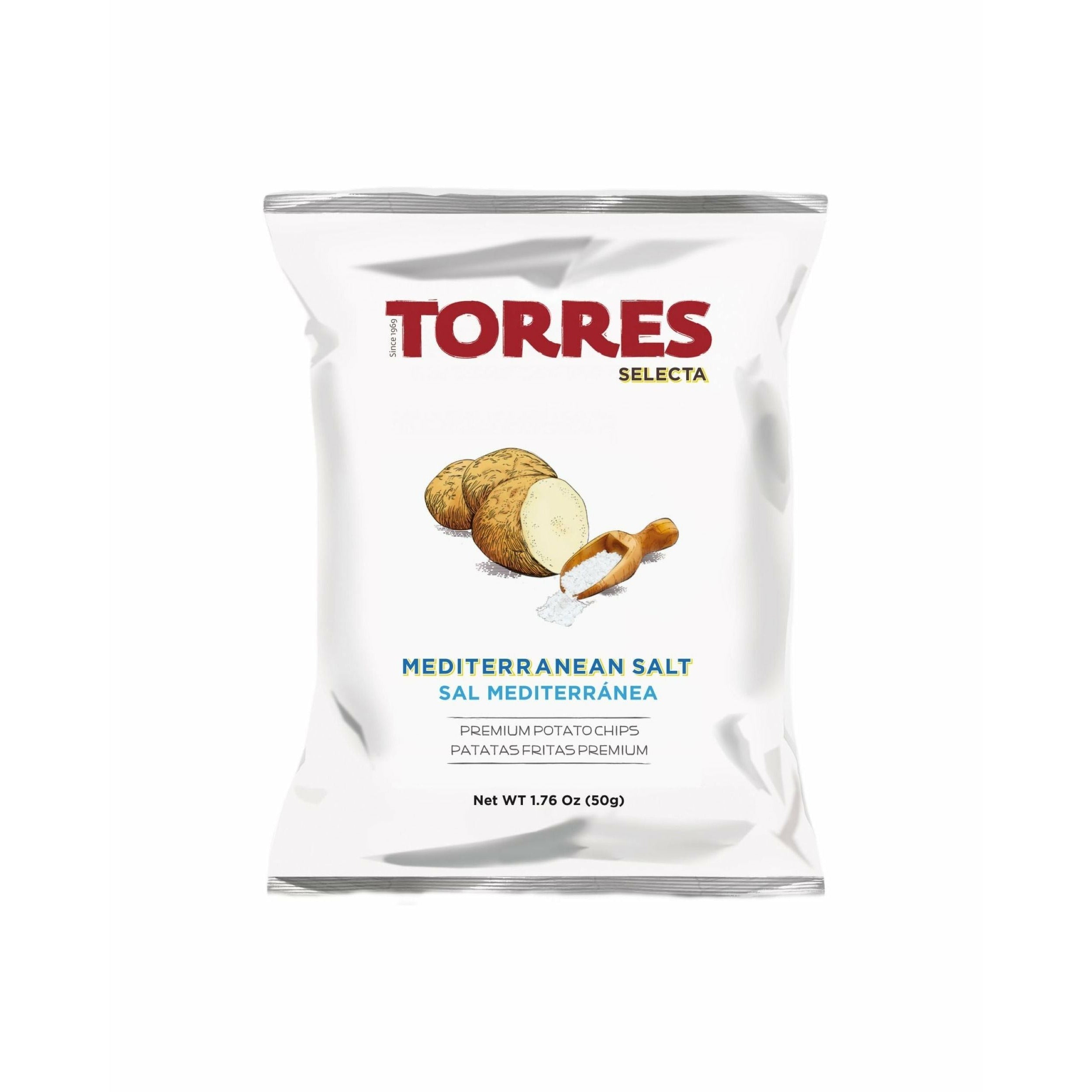 Torres SELECTA Méditerranéen Salt Chips, 50g
