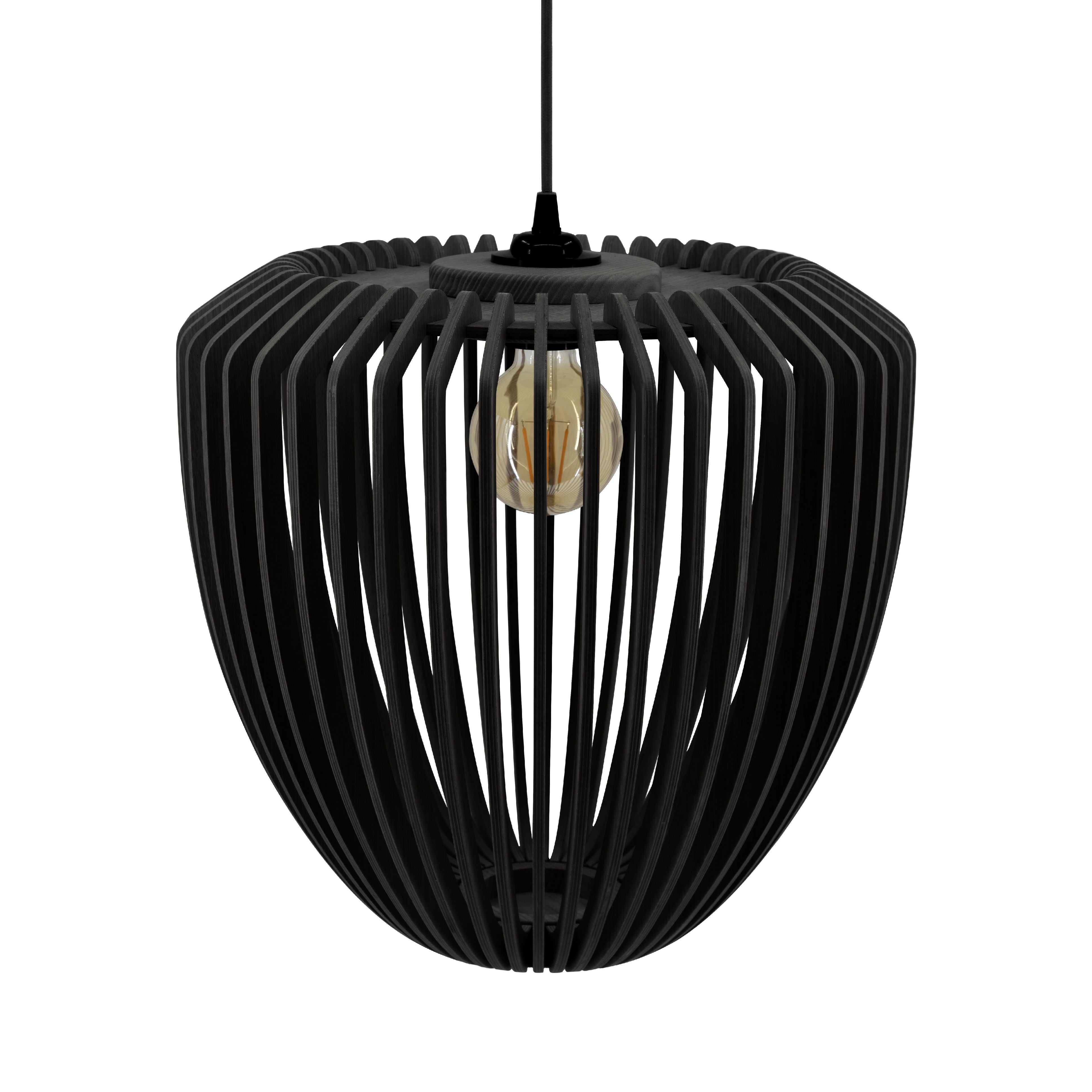 Umage Lampenschirm aus Clava-Holz, schwarze Eiche