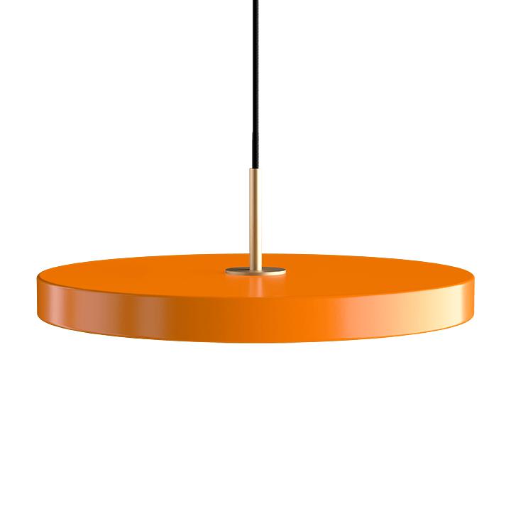 Umage Pendant Astéria LED, laiton / nuance orange