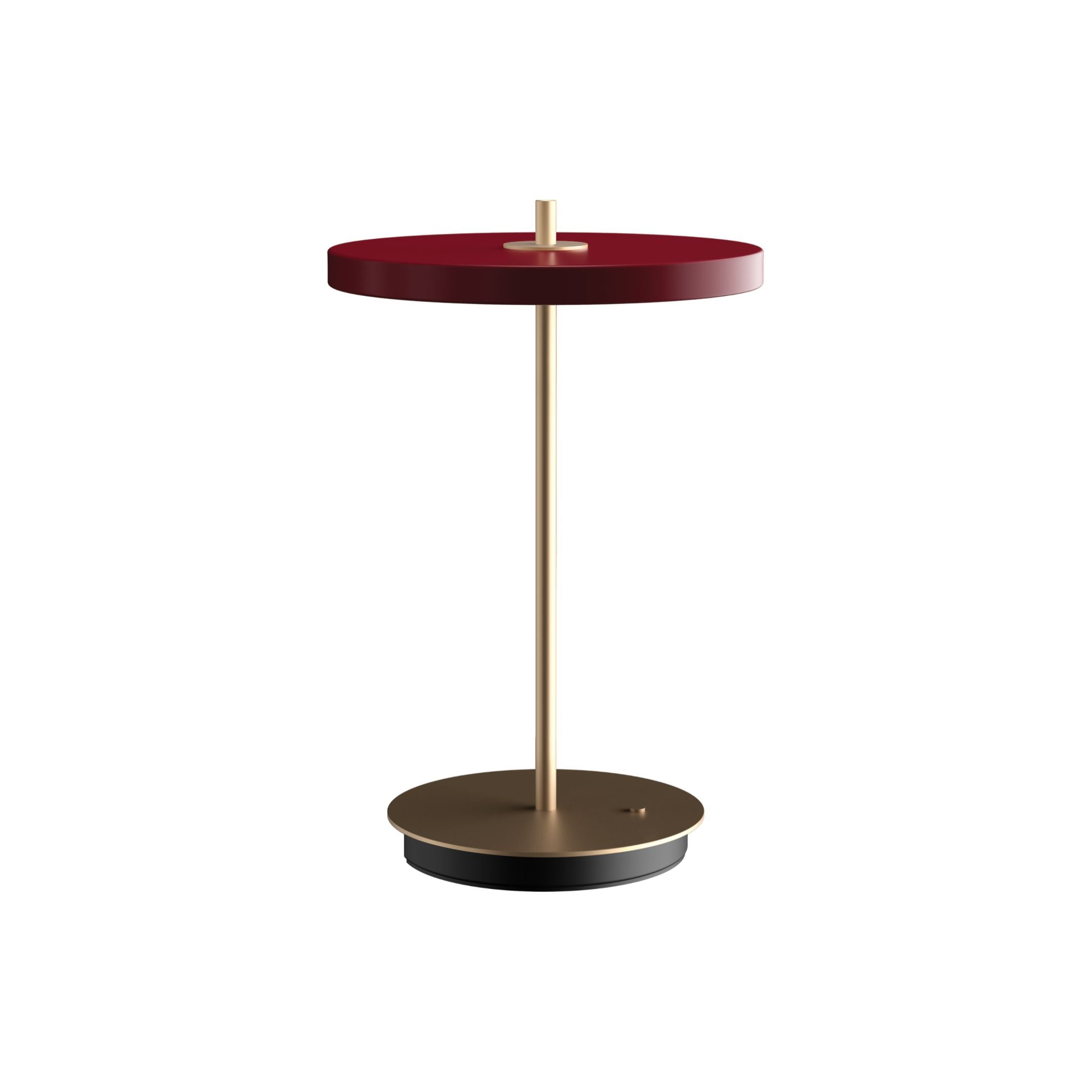 UMAGE Lampe de table à déplacer Asteria, Ruby Red V2