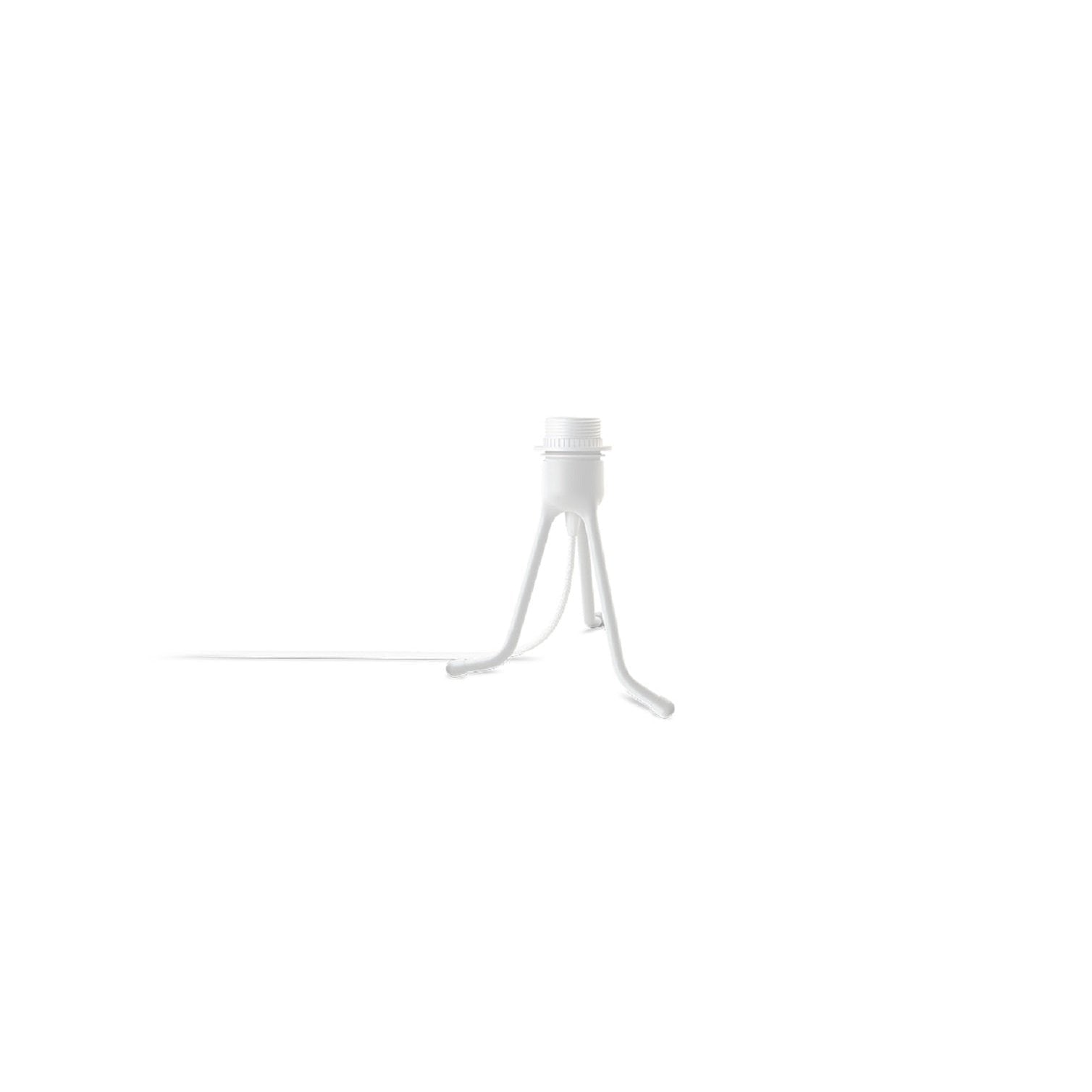 Umage Stand de lampe de table de base de trépied Vita 2 en 1 blanc, 12,5 cm / 18,6 cm