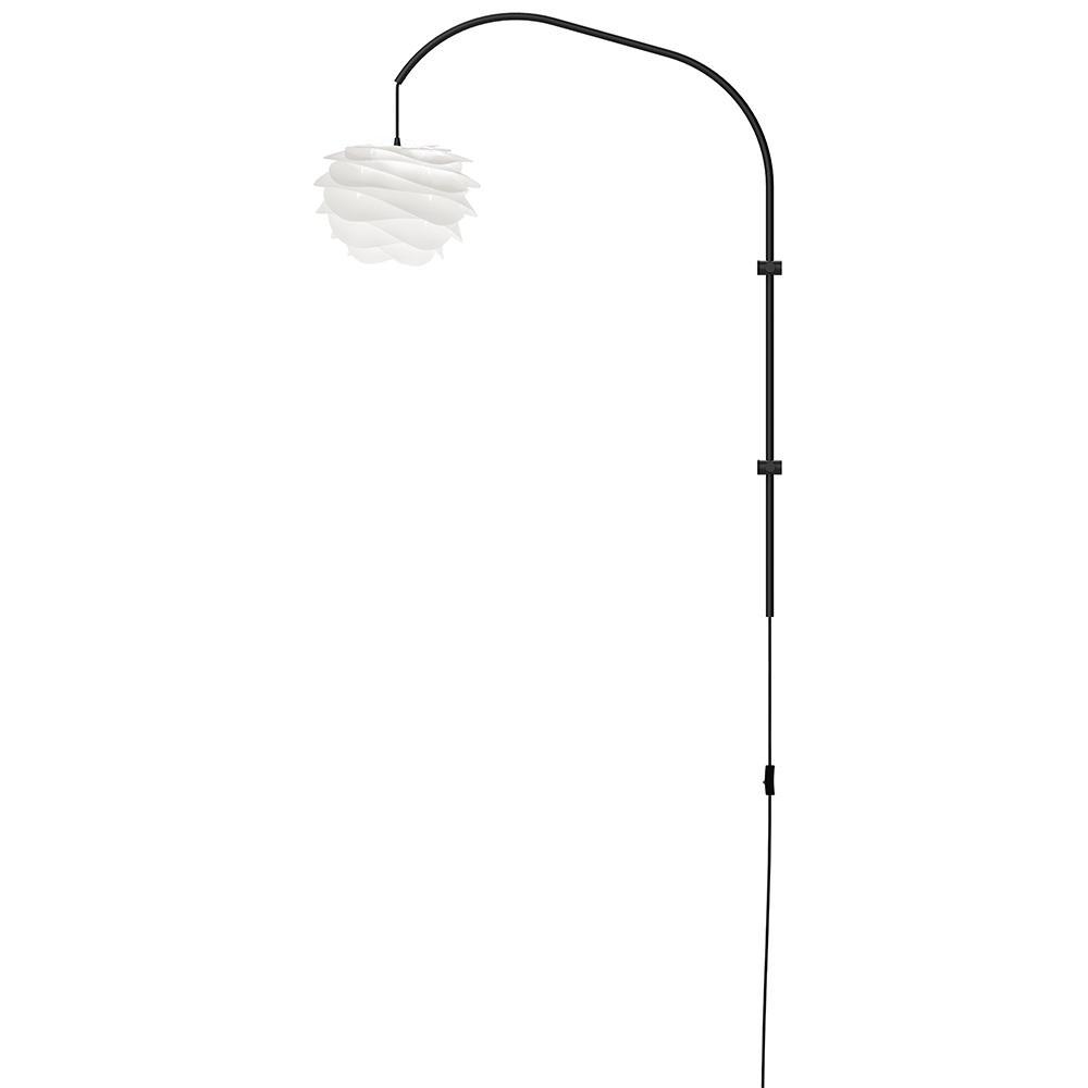 Umage Vita Willow Single Stofflampe stehen schwarz, 123 cm