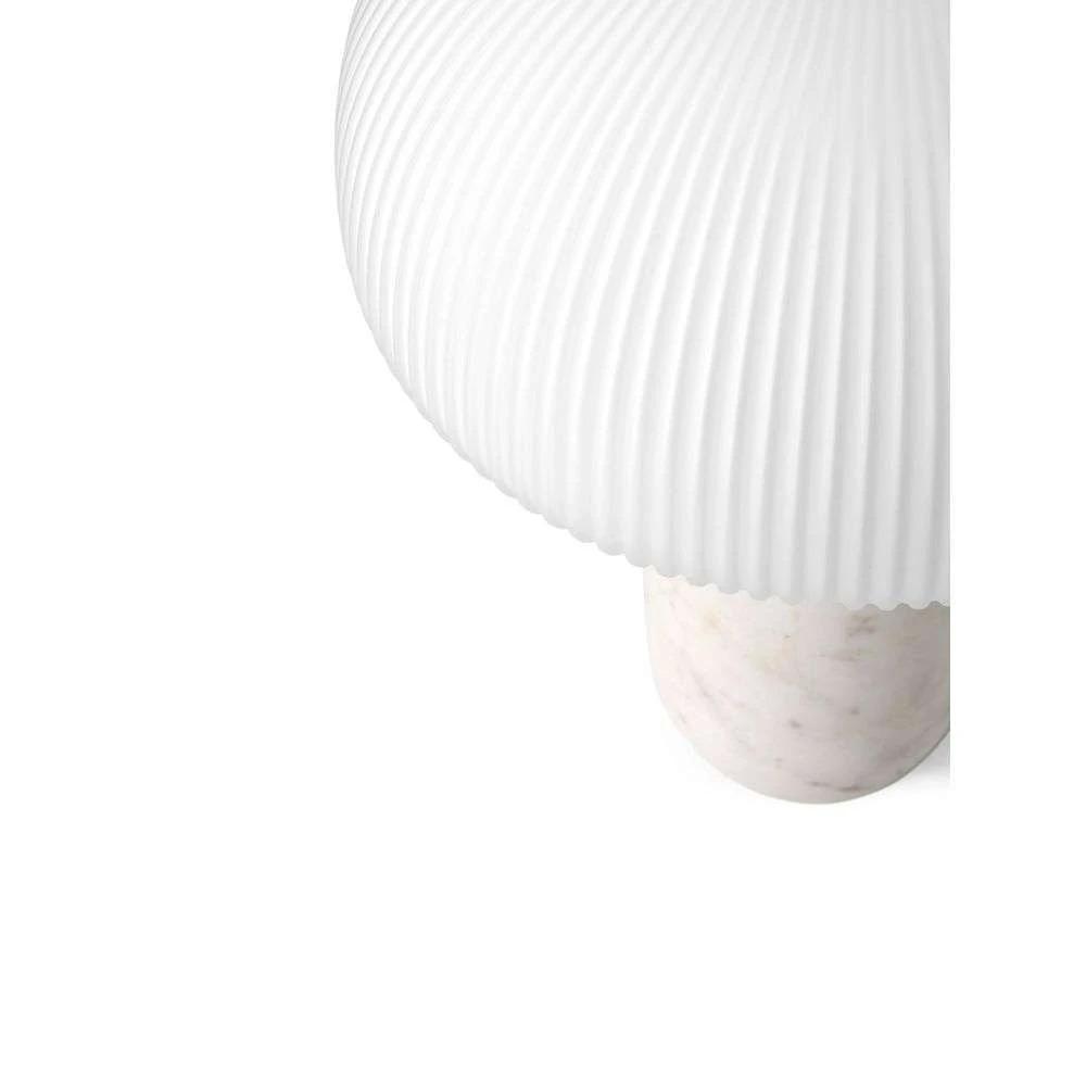 Vipp 592 lampe de table de sculpture, blanc