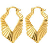 Vincent Celestial Horizon Gold Plated Earrings