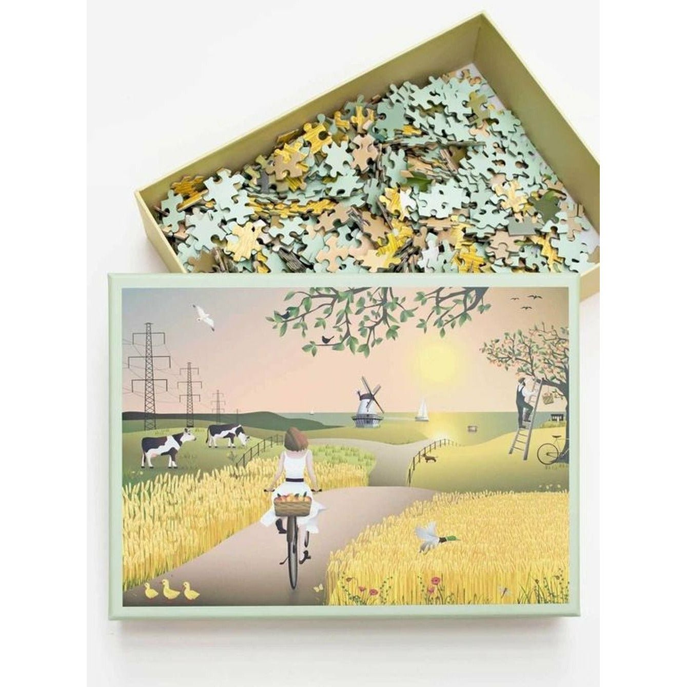 Vissevasse A Fine Day Puzzle With 1,000 Pieces