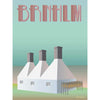 Vissevasse Bornholm Smokehouse Poster, 30 X40 Cm