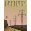  Dänemark Mast Poster 15 X21 Cm