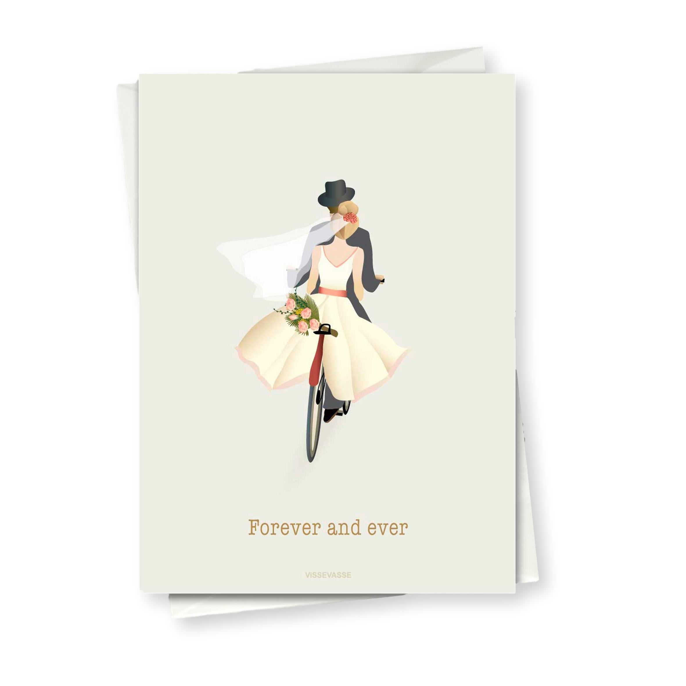 Vissevasse Forever And Ever Greeting Card