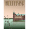 Vissevasse Hillerød Castle Poster, 70 X100 Cm