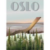 Vissevasse Oslo 'Holmenkollbakken' Poster, 50x70 Cm