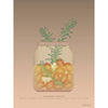 Vissevasse Ovnbagt tomaterplakat, 15 x21 cm