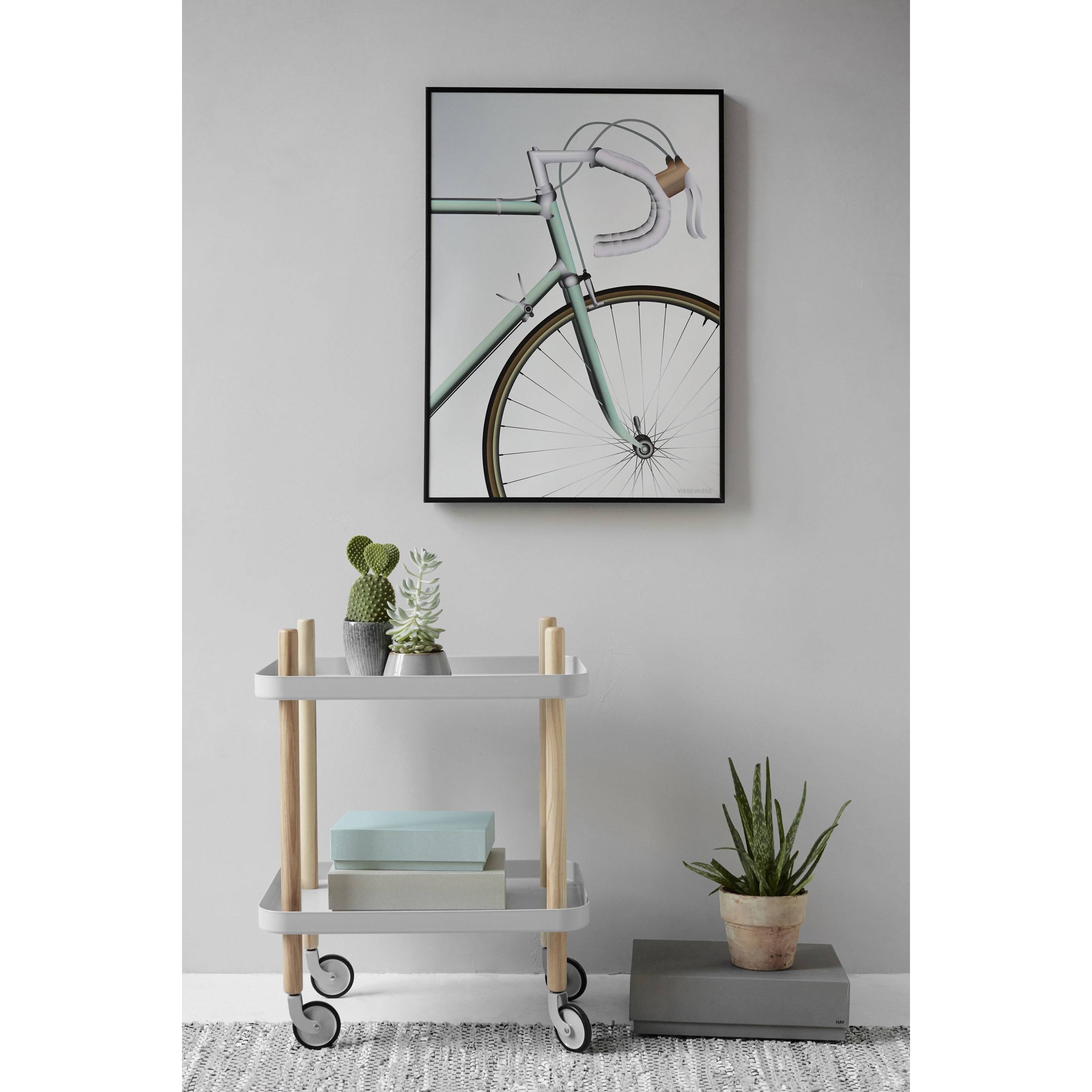 Vissevasse Affiche de vélo de route, 15 x21 cm