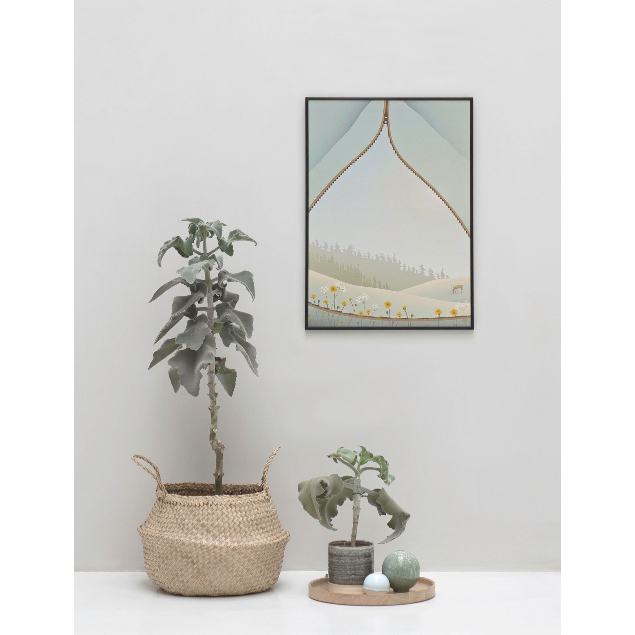 Vissevasse Tent With A View Poster, 15 X21 Cm