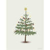 Vissevasse The Christmas Tree Poster, 30 X40 Cm
