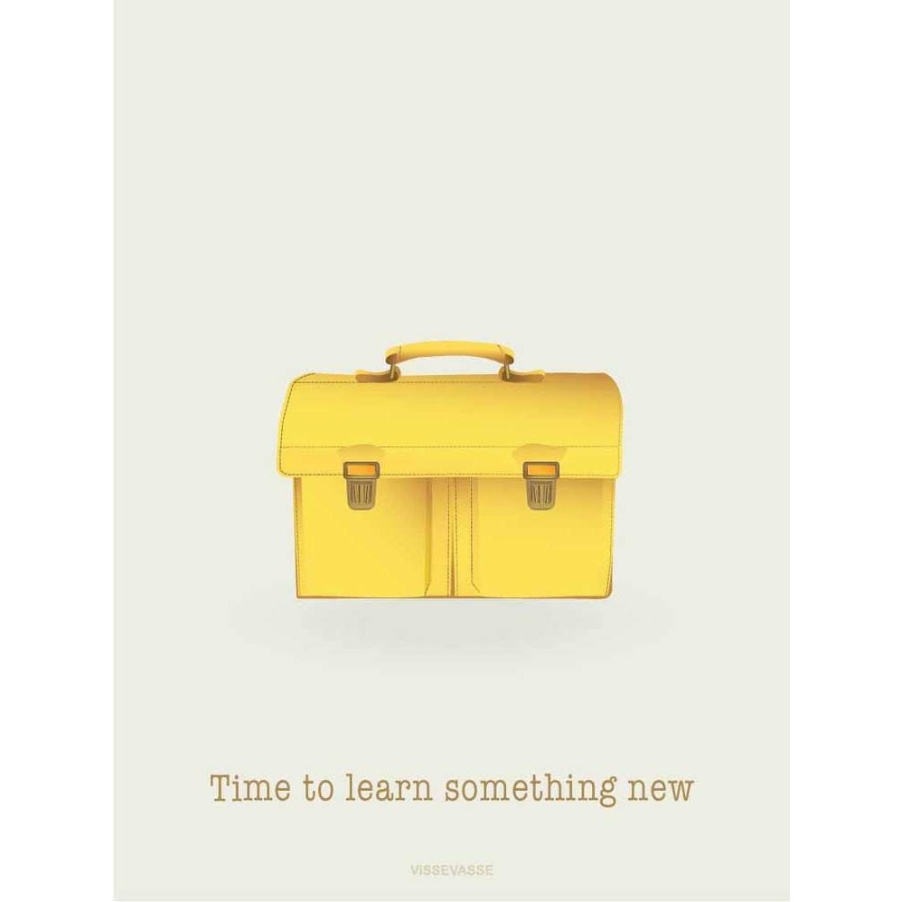 Vissevasse Time To Learn Something New Greeting Card, 10,5x15cm