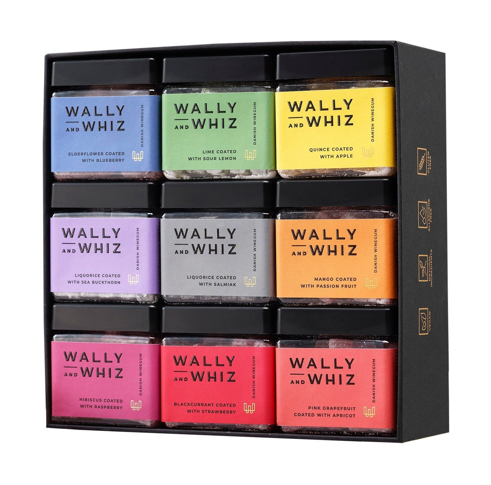 Wally og Whiz Rainbow Box, 1260g