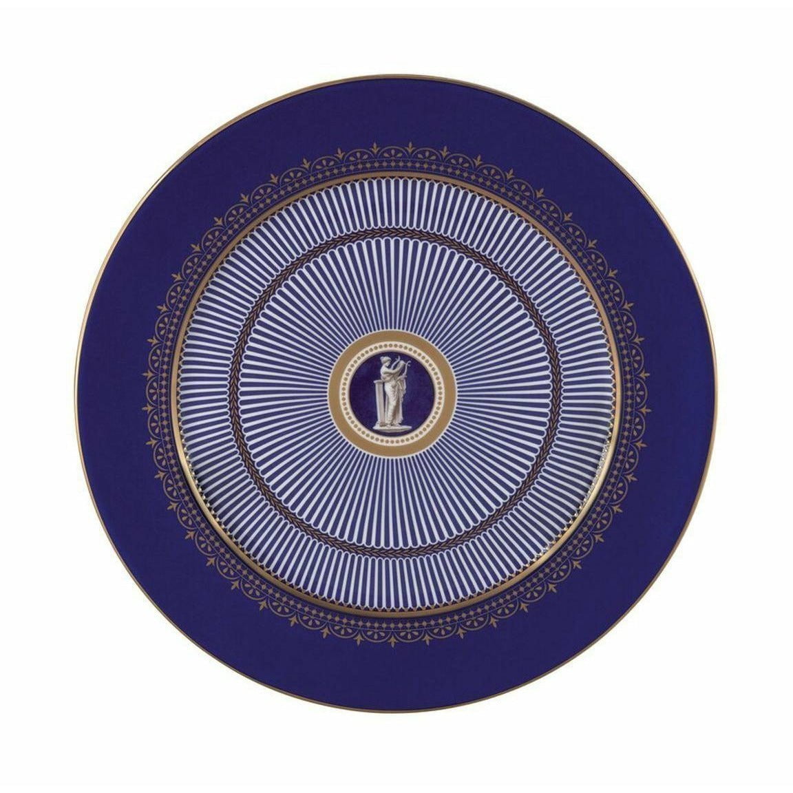 Wedgwood Anthemion Blue Charger Plate, ø: 30 Cm