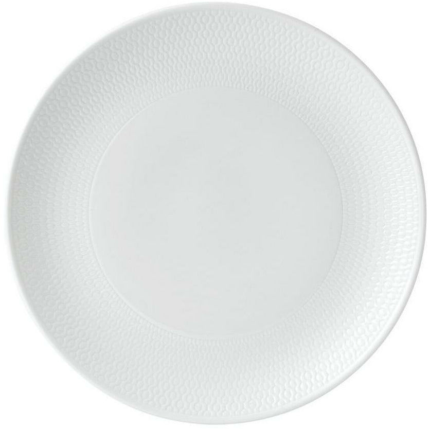Wedgwood Gio Plate 23 cm, bianco