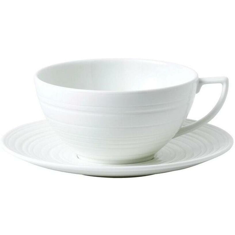 Wedgwood Jasper Conran Strata Tea Cup 0,23 L en Saucer 16 cm