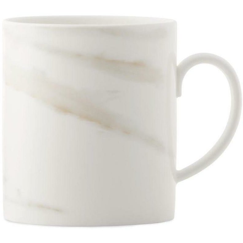 Wedgwood Vera Wang Venato Imperial Mug 0,45 L, blanco
