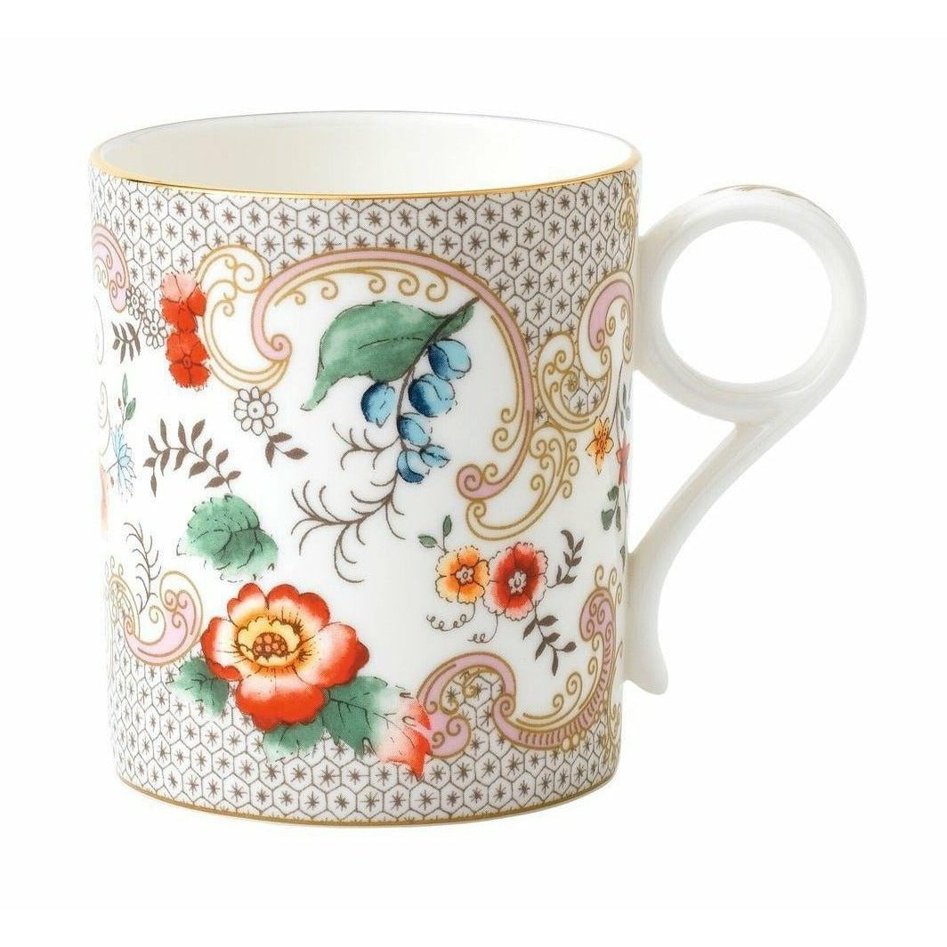 Wedgwood Wonderlust Rococo Flowers Mug 0,2 L Boîte-cadeau, blanc