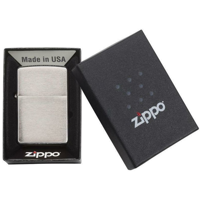 Zippo Armor geborsteld chrome lichter