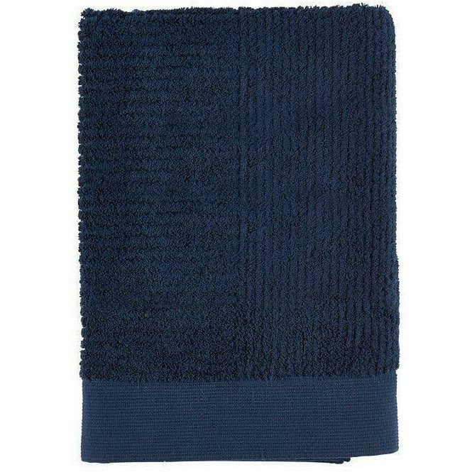 丹麦地区经典浴巾，深蓝色