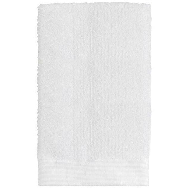 丹麦经典毛巾100 x50厘米，白色
