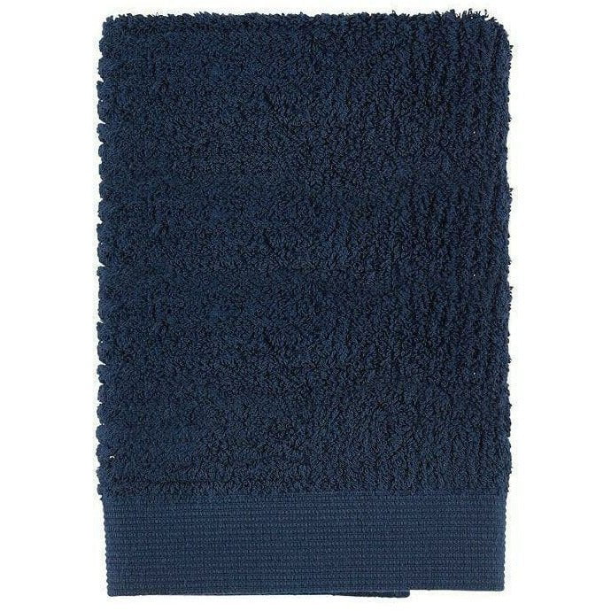 丹麦经典毛巾70 x50厘米，深蓝色